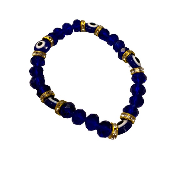 unbranded Jewelry - EVIL EYE 🧿 BRACELET W/ GOLD ACCENTS NWOT